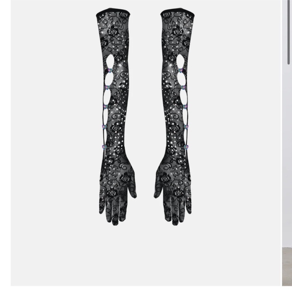 Poster Girl Women's Gracie Rhinestoned Gloves